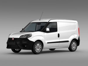 fiat doblo cargo 263 2015 Modelo 3D