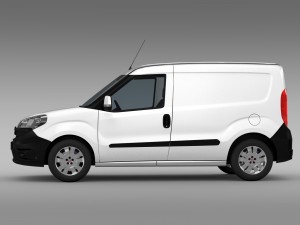 fiat doblo cargo 263 2015 Modelo 3D