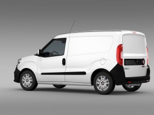 fiat doblo cargo 263 2015 Modelo 3D