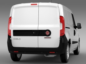 fiat doblo cargo 263 2015 Modelo 3D