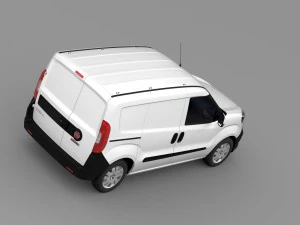 fiat doblo cargo 263 2015 3D Model