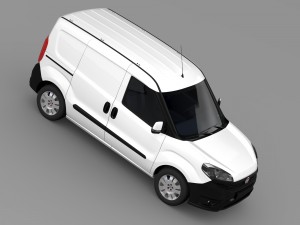 fiat doblo cargo 263 2015 Modelo 3D