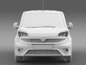 fiat doblo cargo 263 2015 3D Model