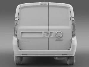 fiat doblo cargo 263 2015 3D Model