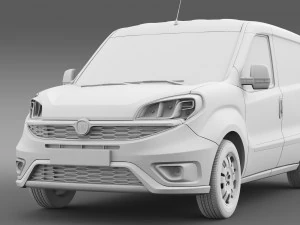 fiat doblo cargo 263 2015 3D Model