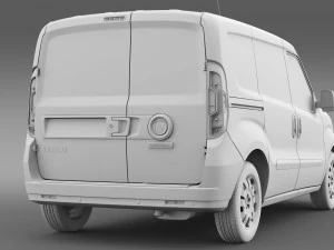 fiat doblo cargo 263 2015 3D Model