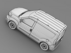 fiat doblo cargo 263 2015 Modelo 3D