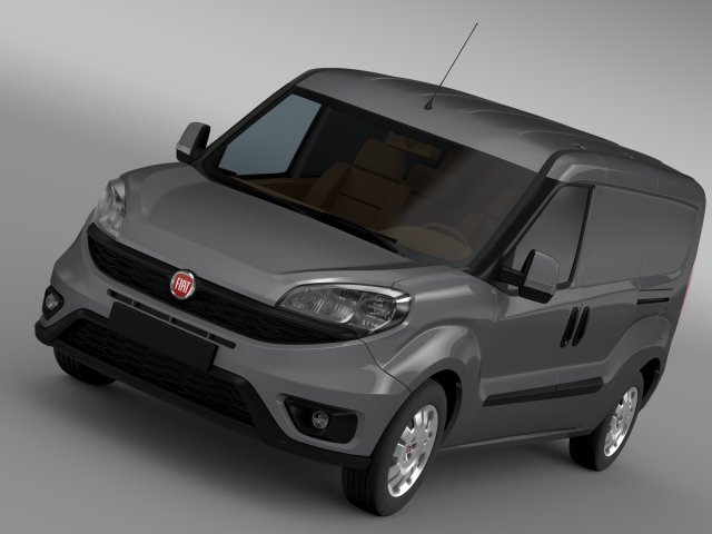 fiat doblo cargo maxi 263 2015 3Dモデル .c4d .max .obj .3ds .fbx .stl .blend 