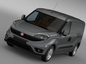 fiat doblo cargo maxi 263 2015р 3D Модель