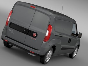 fiat doblo cargo maxi 263 2015 3Dモデル