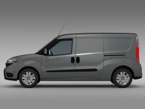 fiat doblo cargo maxi 263 2015 3Dモデル