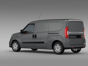 fiat doblo cargo maxi 263 2015 3Dモデル