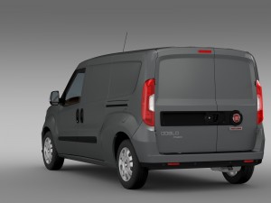 fiat doblo cargo maxi 263 2015 3Dモデル