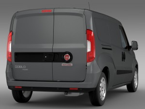 fiat doblo cargo maxi 263 2015 3Dモデル