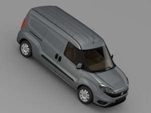 fiat doblo cargo maxi 263 2015 3Dモデル