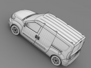 fiat doblo cargo maxi 263 2015 3Dモデル
