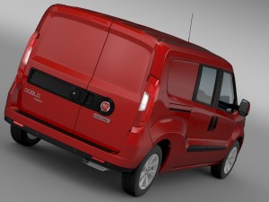 fiat doblo maxi combi 263 2015 3D Model