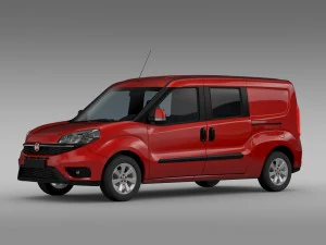 fiat doblo maxi combi 263 2015 3D Model