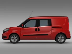 fiat doblo maxi combi 263 2015 3D Model