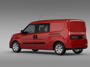 fiat doblo maxi combi 263 2015 3D Model
