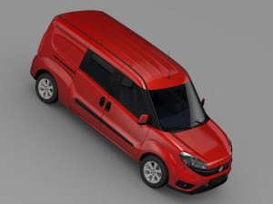 fiat doblo maxi combi 263 2015 3D Model