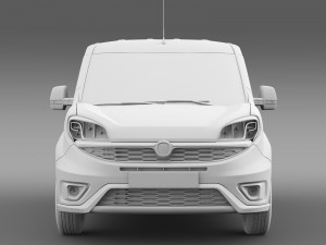 fiat doblo maxi combi 263 2015 3D Model