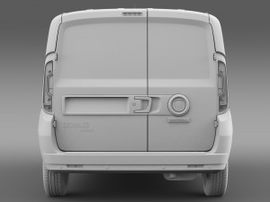 fiat doblo maxi combi 263 2015 3D Model