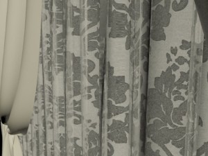 curtains 3D 모델