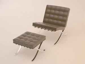 barcelona chair 3D Model