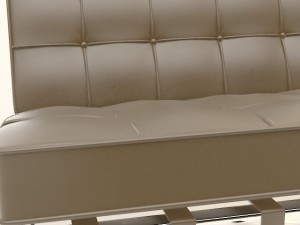 barcelona chair Modèle 3D