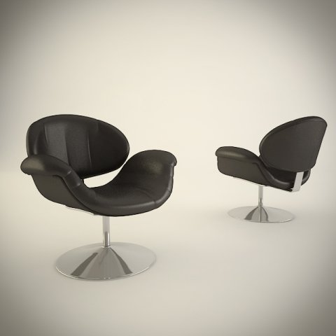 office chair 3D Модель .c4d .max .obj .3ds .fbx .stl .blend 