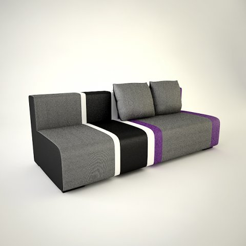 sofa igor Model 3D .c4d .max .obj .3ds .fbx .stl .blend 