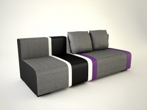 sofa igor Model 3D