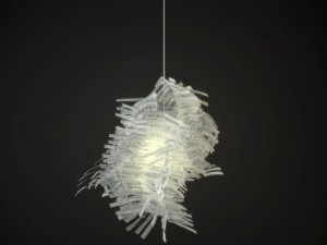 paper lapmshade Model 3D