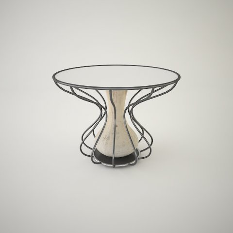 round table 3D Model .c4d .max .obj .3ds .fbx .stl .blend 