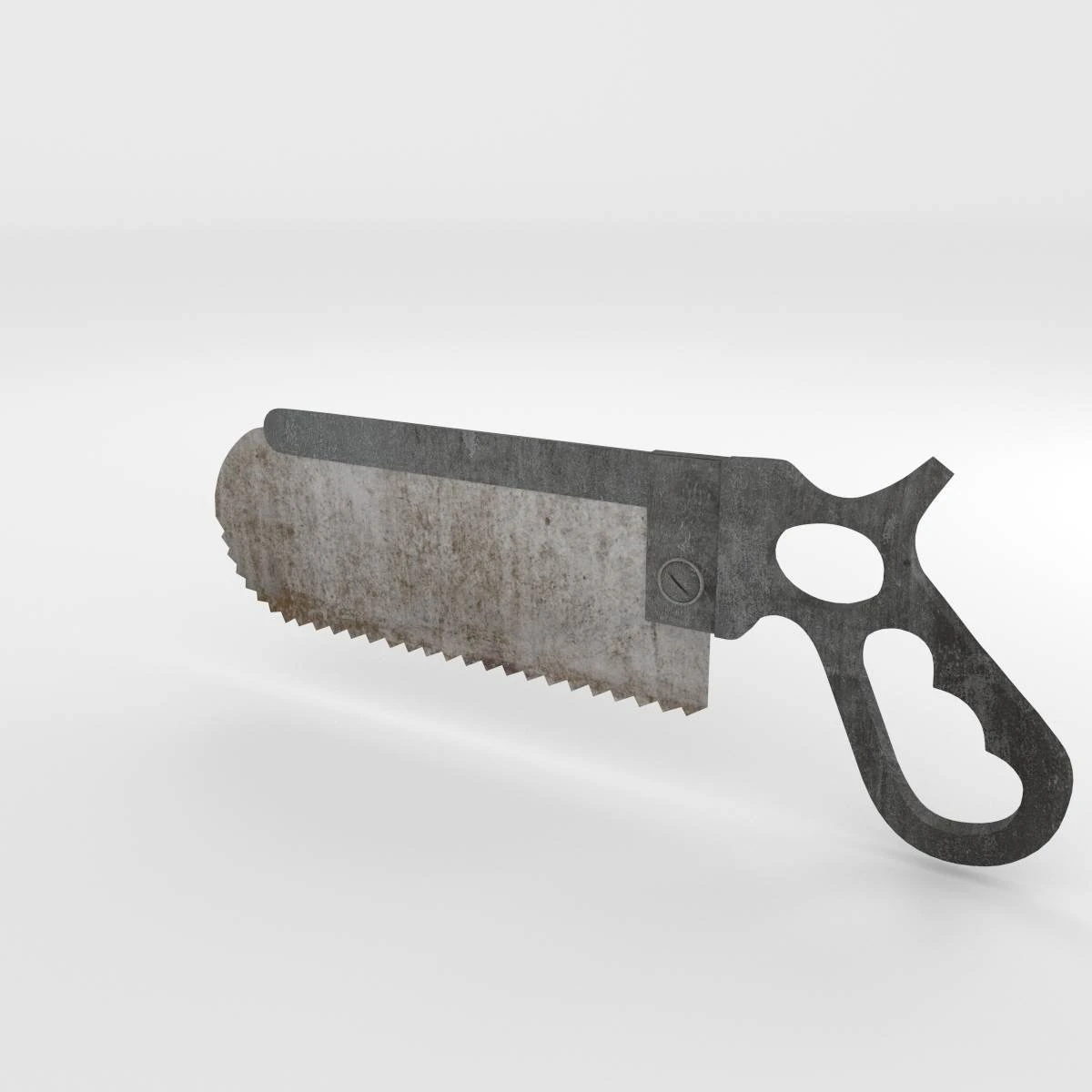 bone saw 3D Model .c4d .max .obj .3ds .fbx .stl .blend 