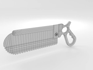 bone saw Modèle 3D