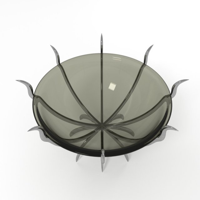 decorative spike bowl 3D Model .c4d .max .obj .3ds .fbx .stl .blend 