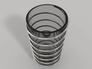decorative spiral bowl 3D Model