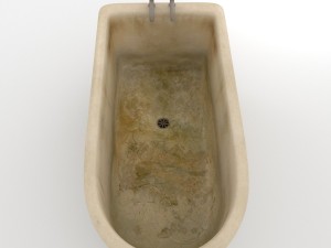 dirty bath 3Dモデル
