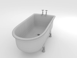 dirty bath 3Dモデル