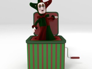 jack in the box Model 3D