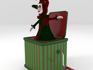 jack in the box Modelo 3D