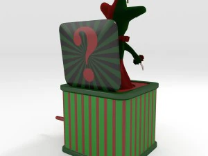 jack in the box 3D Model