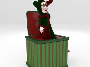 jack in the box Modelo 3D