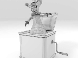 jack in the box Modelo 3D