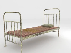पुराना बिस्तर 3D मॉडल