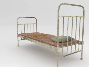 old bed 3D Model