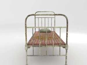 old bed 3D Model