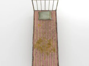 old bed 3D Model